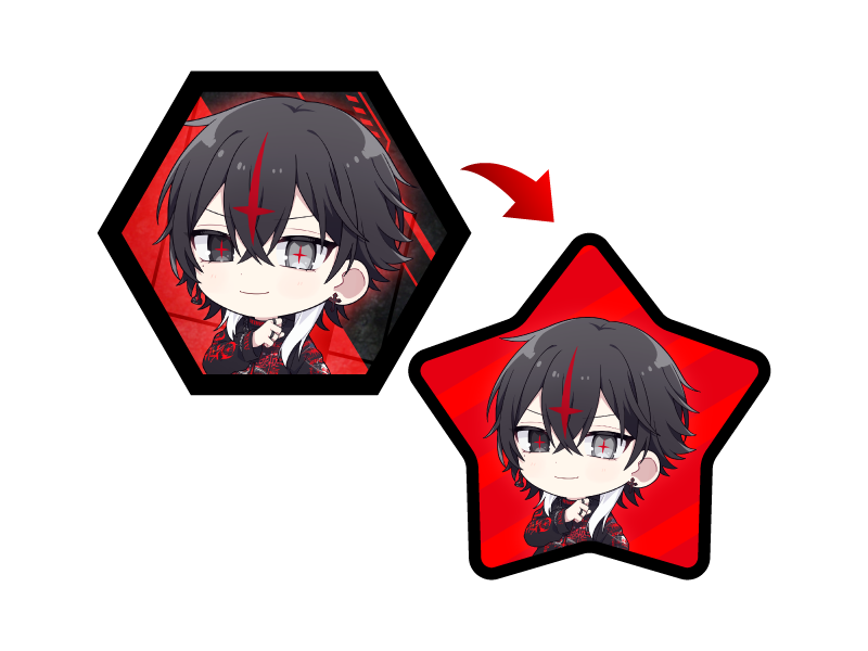 デザインの加工